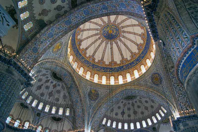 Sultanahmet Camii, Sultanahmet Camii içi, Sultanahmet Camii çiniler, Sultanahmet Camii mavi, Sultanahmet Camii blue mosque