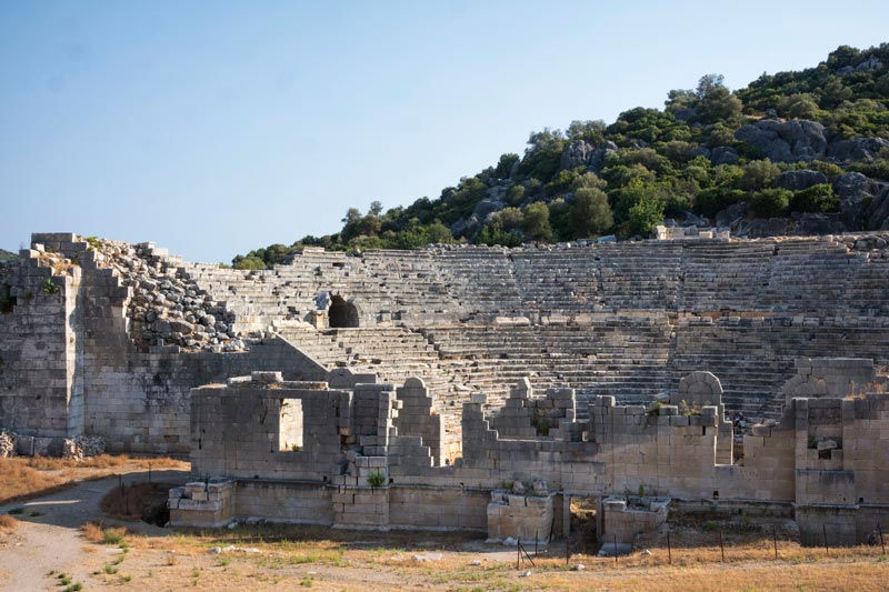 Patara Antik Tiyatro, Patara Antik Tiyatrosu, Patara Antik Tiyatrosu nerede, Antik Tiyatro Patara