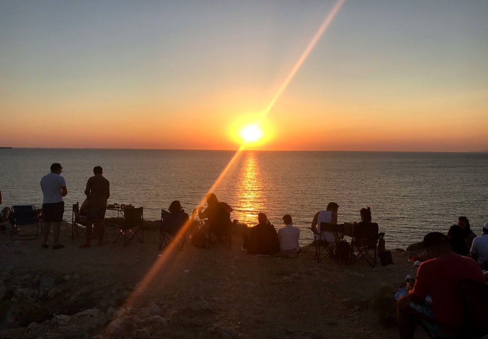 Bozcaada, Bozcaada günbatımı, Bozcaada güneşin batışı, Polente gün batımı, Polente Feneri gün batımı, Bozcaada'da gün batımı